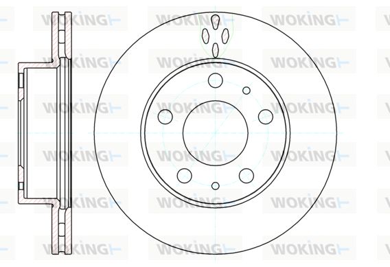 WOKING Piduriketas D61204.10