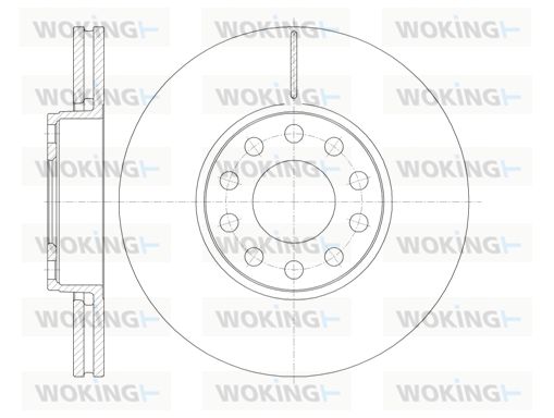 WOKING Piduriketas D61227.10