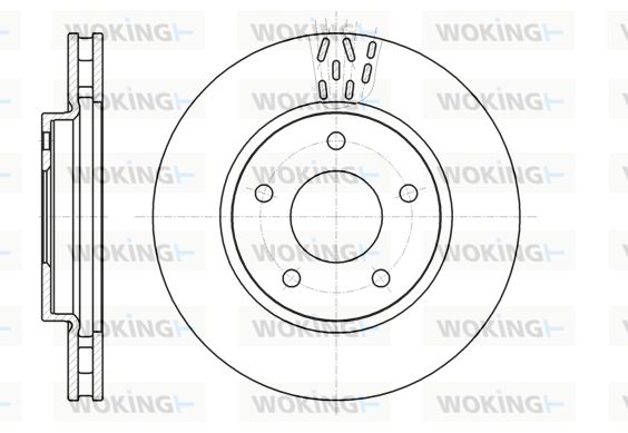 WOKING Piduriketas D61291.10