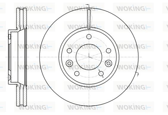 WOKING Piduriketas D61294.10