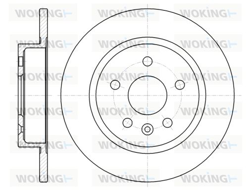 WOKING Piduriketas D61316.00