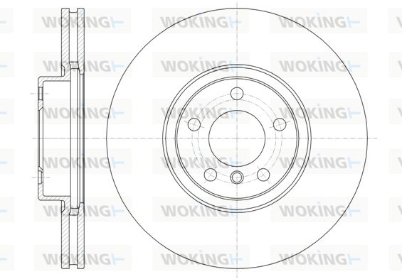 WOKING Piduriketas D61335.10