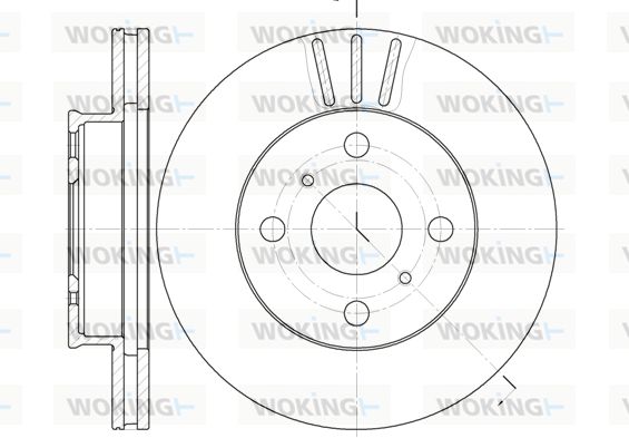 WOKING Piduriketas D6134.10