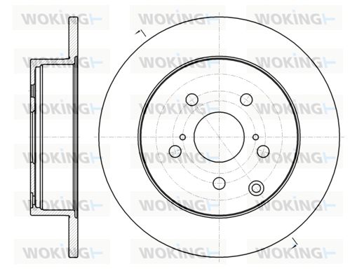 WOKING Piduriketas D61350.00