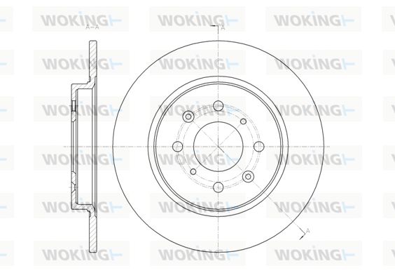 WOKING Piduriketas D61461.00