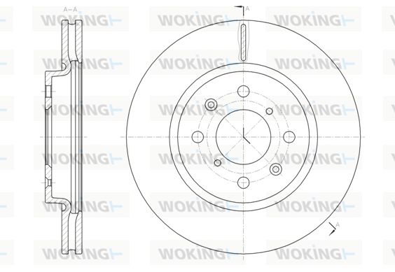 WOKING Piduriketas D61481.10