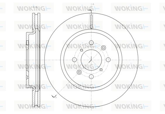 WOKING Piduriketas D61482.10