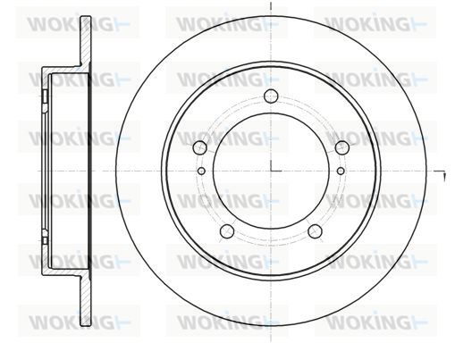 WOKING Piduriketas D61490.00