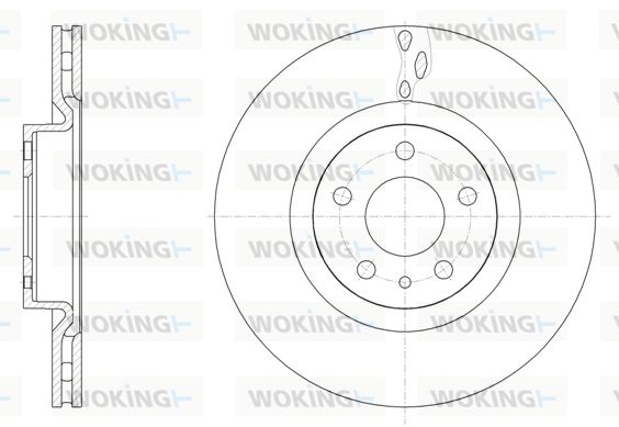 WOKING Piduriketas D61501.10