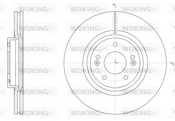 WOKING Piduriketas D61514.10