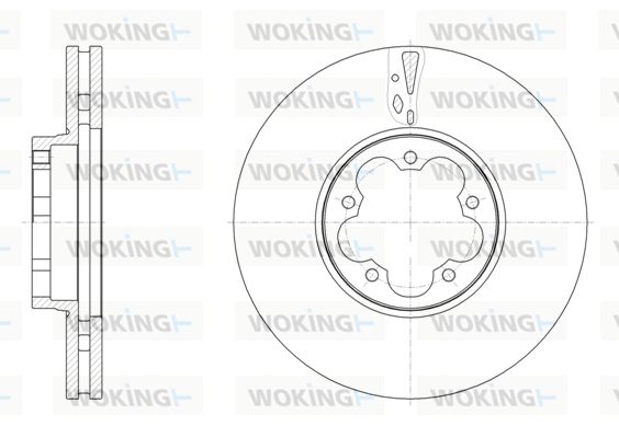 WOKING Piduriketas D61568.10