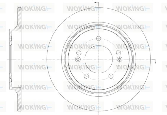 WOKING Piduriketas D61571.00