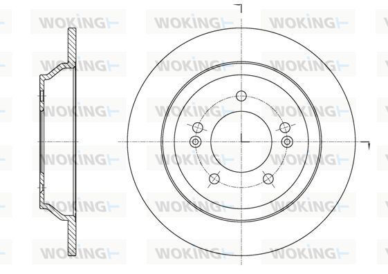 WOKING Piduriketas D61572.00