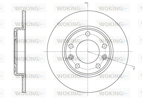 WOKING Piduriketas D61585.00