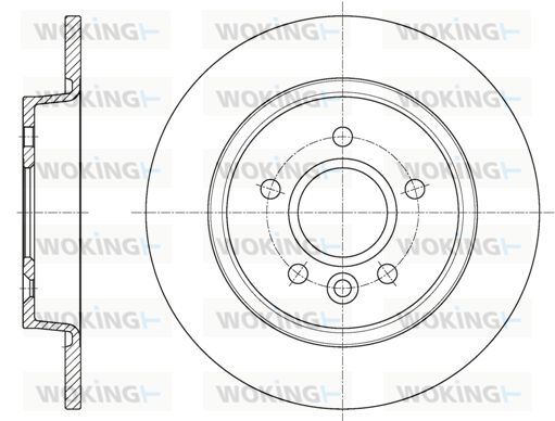 WOKING Piduriketas D61590.00