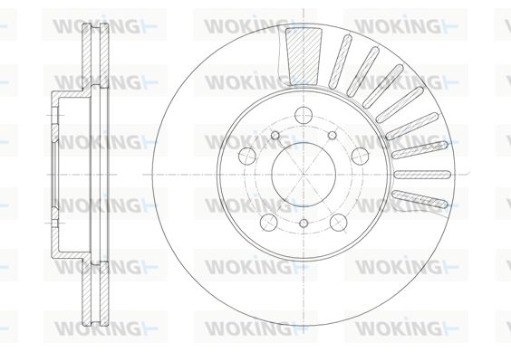 WOKING Piduriketas D6170.10