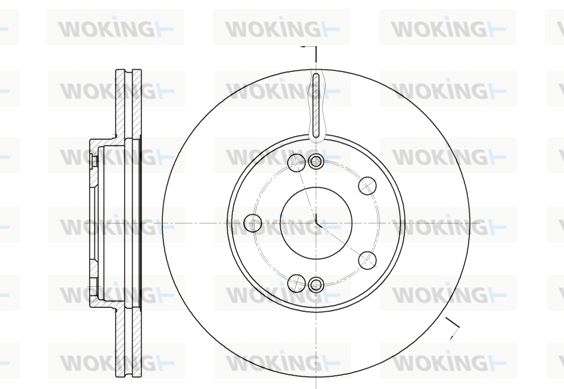 WOKING Piduriketas D6227.11