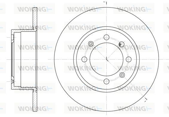 WOKING Piduriketas D6248.00