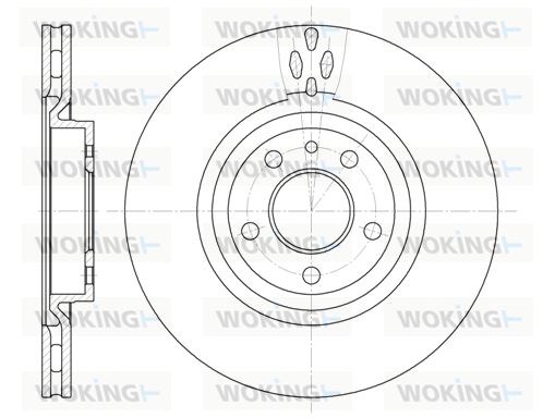 WOKING Piduriketas D6315.11