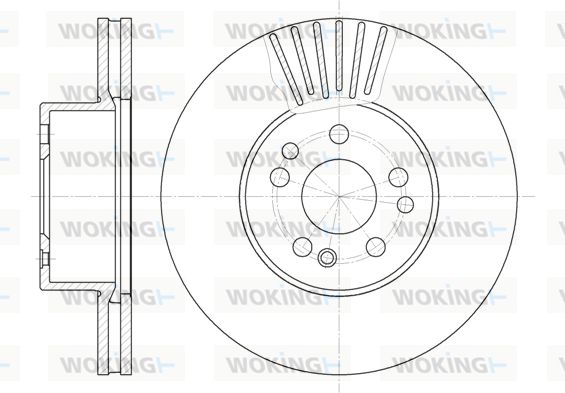 WOKING Piduriketas D6353.10