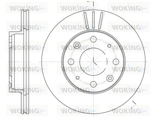 WOKING Piduriketas D6368.10