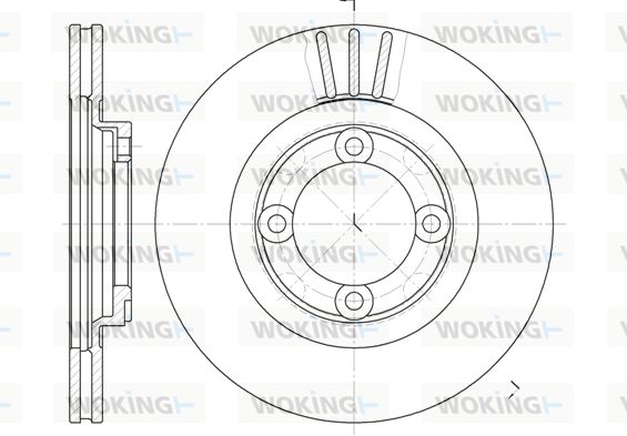 WOKING Piduriketas D6385.10