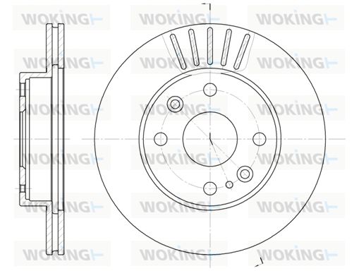 WOKING Piduriketas D6386.10