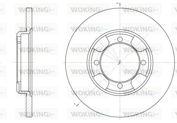 WOKING Piduriketas D6388.00