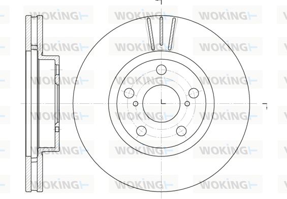 WOKING Piduriketas D6577.10