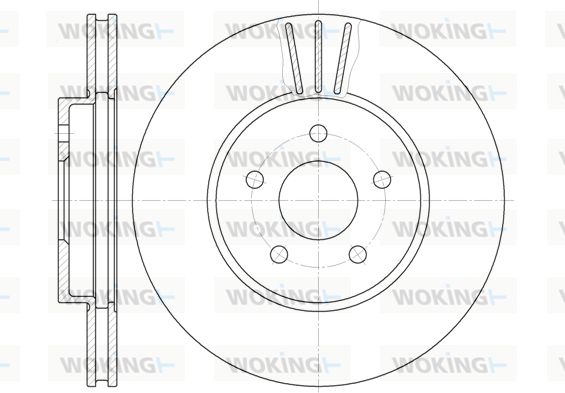 WOKING Piduriketas D6607.10