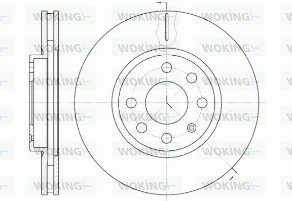 WOKING Piduriketas D6611.10