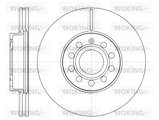 WOKING Piduriketas D6648.10