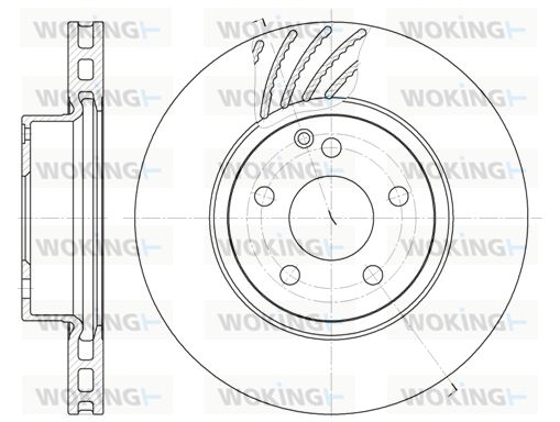 WOKING Piduriketas D6677.10