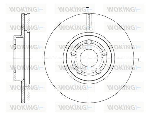 WOKING Piduriketas D6701.10