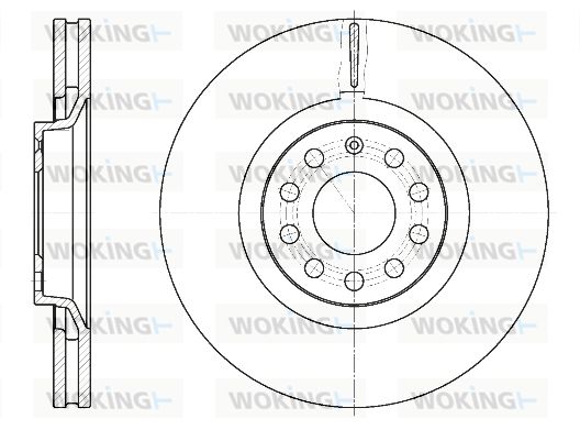 WOKING Piduriketas D6730.10