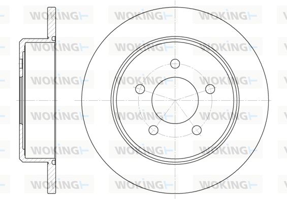 WOKING Piduriketas D6746.00