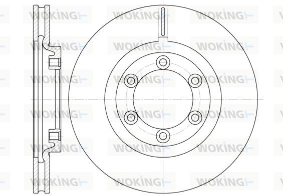 WOKING Piduriketas D6754.10