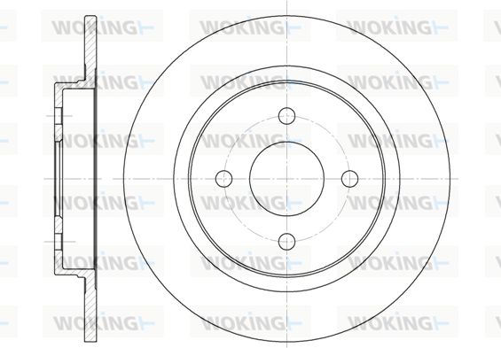 WOKING Piduriketas D6759.00