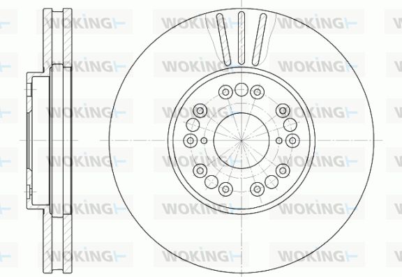 WOKING Piduriketas D6793.10