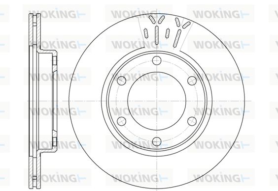 WOKING Piduriketas D6824.10