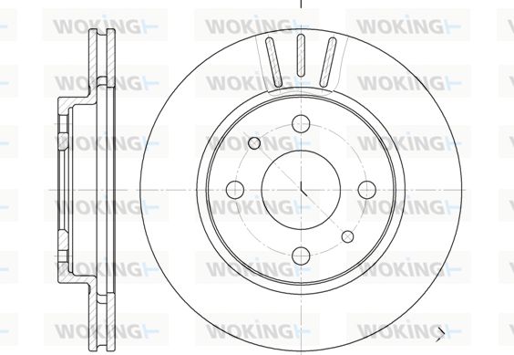 WOKING Piduriketas D6829.10