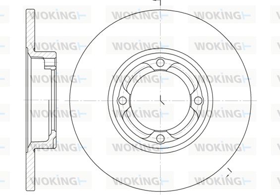 WOKING Piduriketas D6832.00