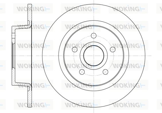 WOKING Piduriketas D6863.00