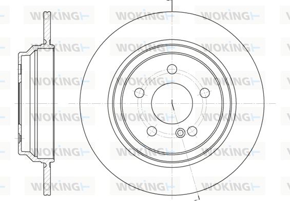 WOKING Piduriketas D6864.00