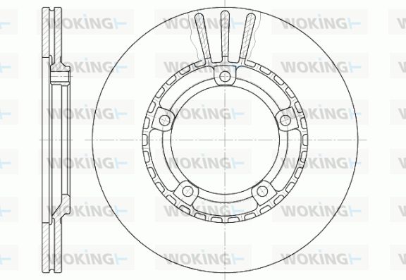 WOKING Piduriketas D6870.10