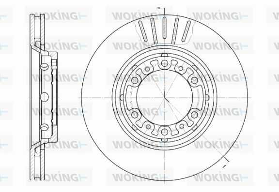 WOKING Piduriketas D6883.10