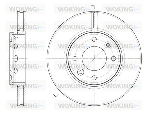 WOKING Piduriketas D6891.10