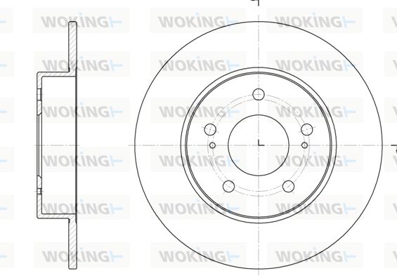 WOKING Piduriketas D6909.00