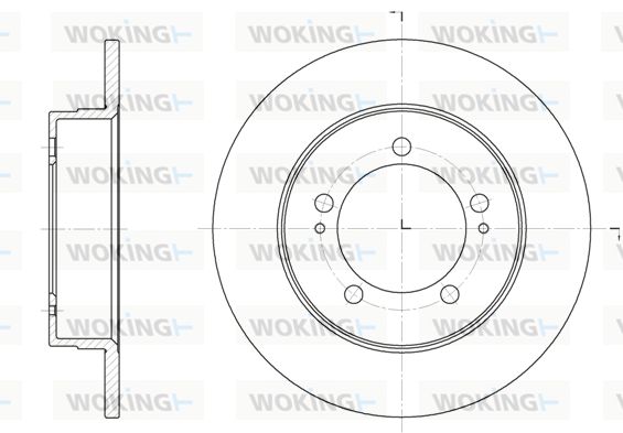 WOKING Piduriketas D6918.00