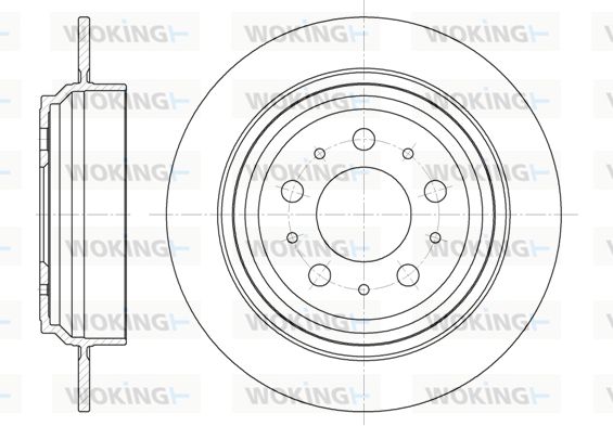 WOKING Piduriketas D6924.00